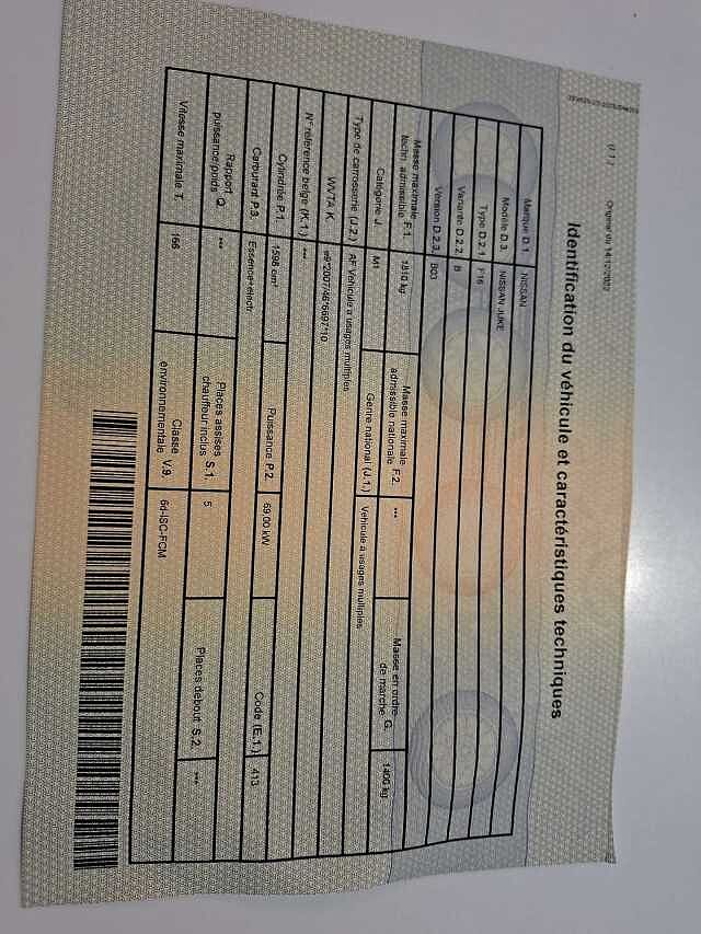 Nissan Juke tekna 2 TONS AVEC NOIR