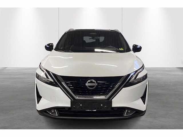 Nissan Qashqai Hybrid-Full-option-Aut-Airco-360Cam-GPS-Carplay White
