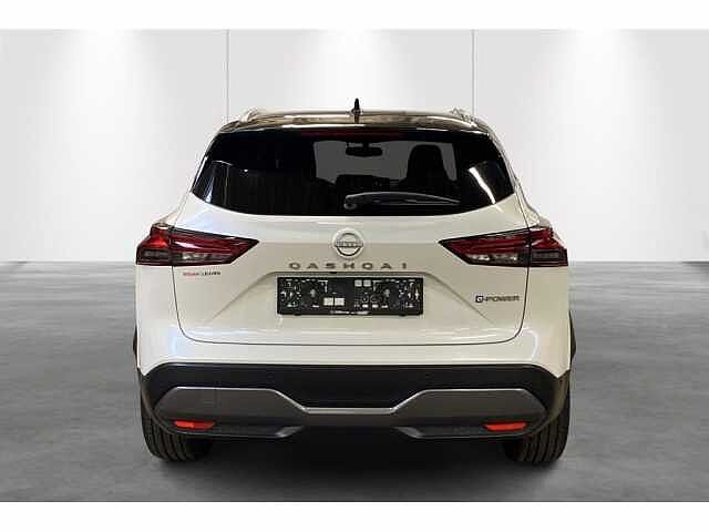 Nissan Qashqai Hybrid-Full-option-Aut-Airco-360Cam-GPS-Carplay White
